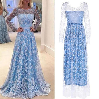 Long Evening Party Ball Prom Gown Dress
