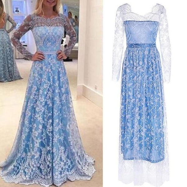 Long Evening Party Ball Prom Gown Dress